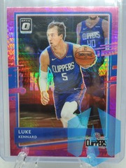 2020-21 Panini Donruss Optic Pink Hyper #65 Luke Kennard Los Angeles Clippers